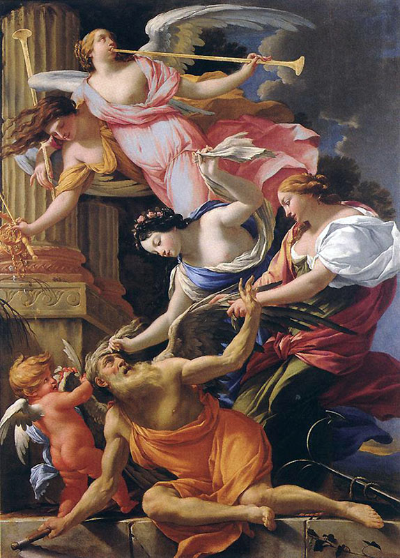 saturn conquered by amor venus and hope